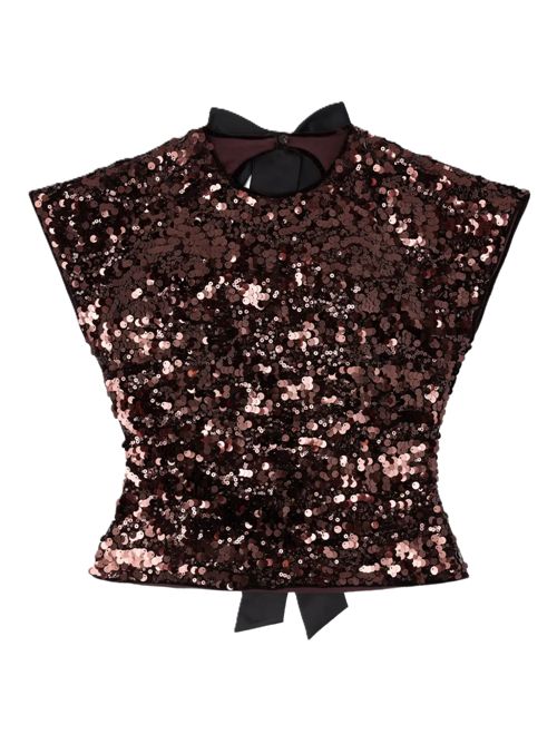 GANNIBlusa con paillettes Ganni | A1040100ZWX DEMITASSE
